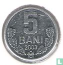 Moldavië 5 bani 2003 - Afbeelding 1