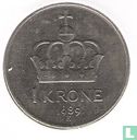 Norway 1 krone 1989 - Image 1