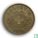 Zwitserland 10 rappen 1876 - Afbeelding 1