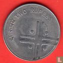 India 2 rupees 2005 (Calcutta) - Image 2