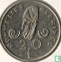 Nieuwe Hebriden 20 francs 1967 - Afbeelding 2