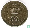 Pérou 10 céntimos 2001 - Image 1