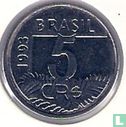 Brésil 5 cruzeiros reais 1993 - Image 1