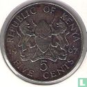 Kenia 5 cents 1967 - Afbeelding 1