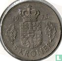 Denemarken 5 kroner 1973 (smalle rand) - Afbeelding 1