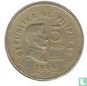 Philippines 5 piso 1996