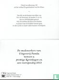 Kerstkaart 2012 - 2013 - Uitgeverij Panda - Image 3
