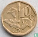 Afrique du Sud 10 cents 1992 - Image 2