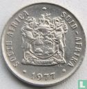 South Africa 10 cents 1977 - Image 1