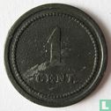 1 cent 1834 Leiden - Afbeelding 1
