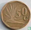 Afrique du Sud 50 cents 1992 - Image 2
