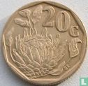 Afrique du Sud 20 cents 1995 - Image 2