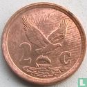 Afrique du Sud 2 cents 1996 - Image 2