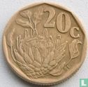 Afrique du Sud 20 cents 1992 - Image 2