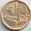 Afrique du Sud 10 cents 1991 - Image 2