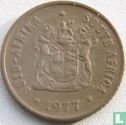 Zuid-Afrika 1 cent 1977 - Afbeelding 1