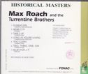 Max Roach and the Turrentine Brothers  - Afbeelding 2