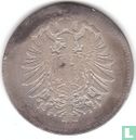 Empire allemand 1 mark 1874 (H) - Image 2