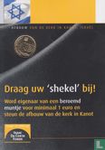 Israël 10 agorot 1999 (JE5759 - folder) "Draag uw 'shekel' bij" - Afbeelding 1