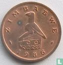 Zimbabwe 1 cent 1986 - Image 1