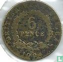 Brits-West-Afrika 6 pence 1924 (KN) - Afbeelding 1