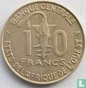 États d'Afrique de l'Ouest 10 francs 1995 "FAO" - Image 2