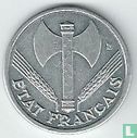 Frankreich 1 Franc 1944 (ohne Buchstabe) - Bild 2