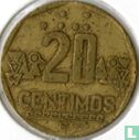 Peru 20 céntimos 1992 - Afbeelding 2