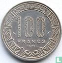 Gabon 100 francs 1975 - Afbeelding 1