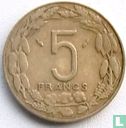 Central African States 5 francs 1985 - Image 2