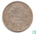 Frankrijk 5 francs 1874 (A) - Afbeelding 1