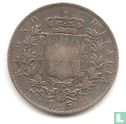 Italië 5 lire 1878 (Vittorio Emanuele II) - Afbeelding 2
