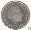 Niederlande 10 Gulden 1973 (PP) "25th anniversary Reign of Queen Juliana" - Bild 2