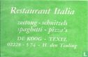 Restaurant Italia - Afbeelding 1