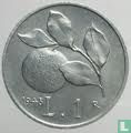 Italie 1 lira 1948 - Image 1