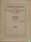 Publications de la société historique et archéologique dans le Limbourg - Bild 1
