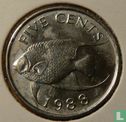 Bermuda 5 cents 1988 - Image 1