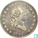 États-Unis ½ dollar 1795 (S sur D) - Image 1