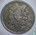 Kenia 50 cents 1973 - Afbeelding 1