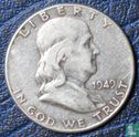 États-Unis ½ dollar 1949 (sans lettre) - Image 1