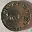 Netherlands Antilles 1/10 gulden 1966 (fish with star) - Image 1