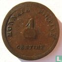 België 1 centime 1833 Monnaie Fictive, Vilvoorde (met klop) - Image 2