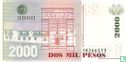 Kolumbien 2.000 Pesos 1998 - Bild 2