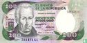Kolumbien 200 Pesos Oro - Bild 1