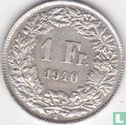 Zwitserland 1 franc 1940 - Afbeelding 1