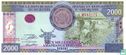 Burundi 2000 Francs  - Afbeelding 1
