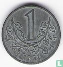 Bohemen en Moravië 1 koruna 1941 - Afbeelding 1