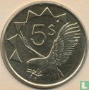 Namibië 5 dollars 1993 - Afbeelding 2