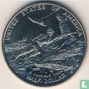 États-Unis ½ dollar 1993 "50th anniversary of World War II" - Image 2
