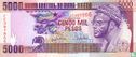 Guinea Bissau 5,000 Pesos 1993 - Image 1